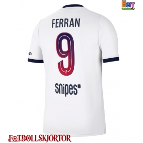 Paris Saint-Germain Ferran Torres #9 Bortatröja 2026-27 Kortärmad